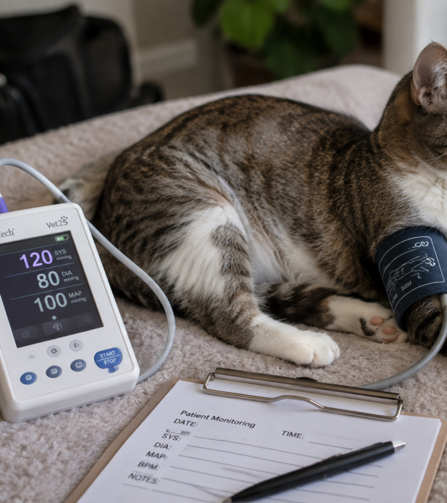 Pet Homecare Blood Pressure Monitoring